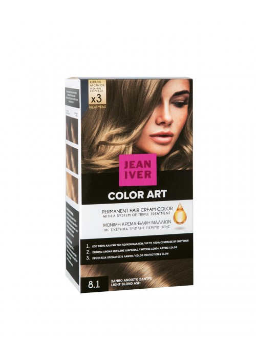 JEAN IVER COLOR KIT N.8.1 ΞΑΝΘΟ ΑΝΟΙΧΤΟ