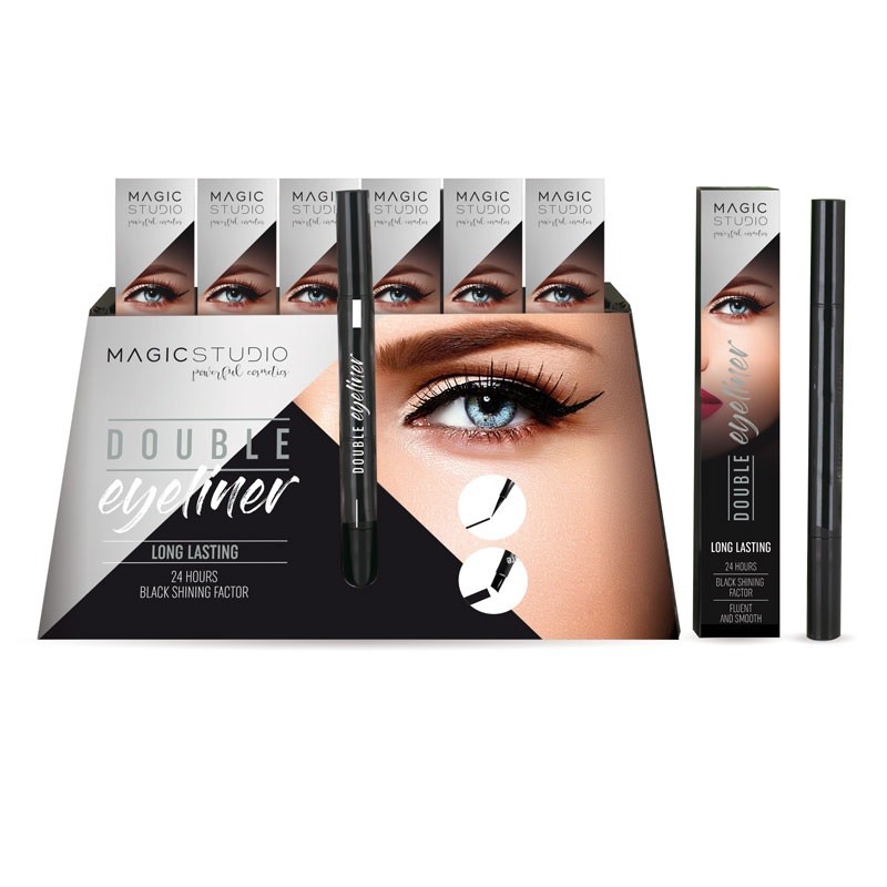 IDC MAGIC STUDIO ΔΙΠΛΟ EYELINER LONG LASTING ΜΑΥΡΟ