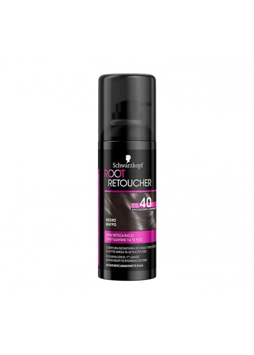 SCHWARZKOPF ROOT RETOUCHER ΜΑΥΡΟ 120ML