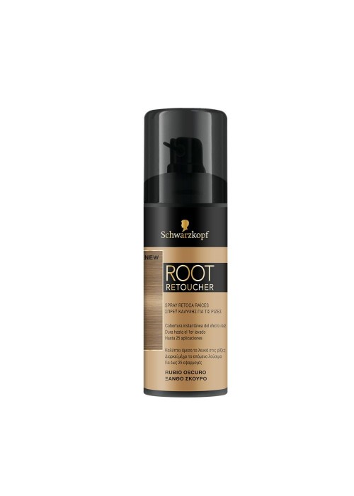 SCHWARZKOPF ROOT RETOUCHER ΞΑΝΘΟ ΣΚΟΥΡΟ 120ML