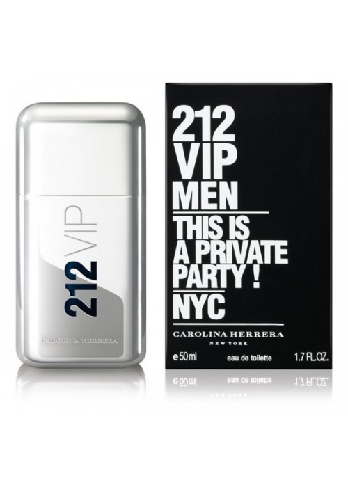 CAROLINA HERRERA 212 VIP MEN EAU DE TOILETTE  50ML