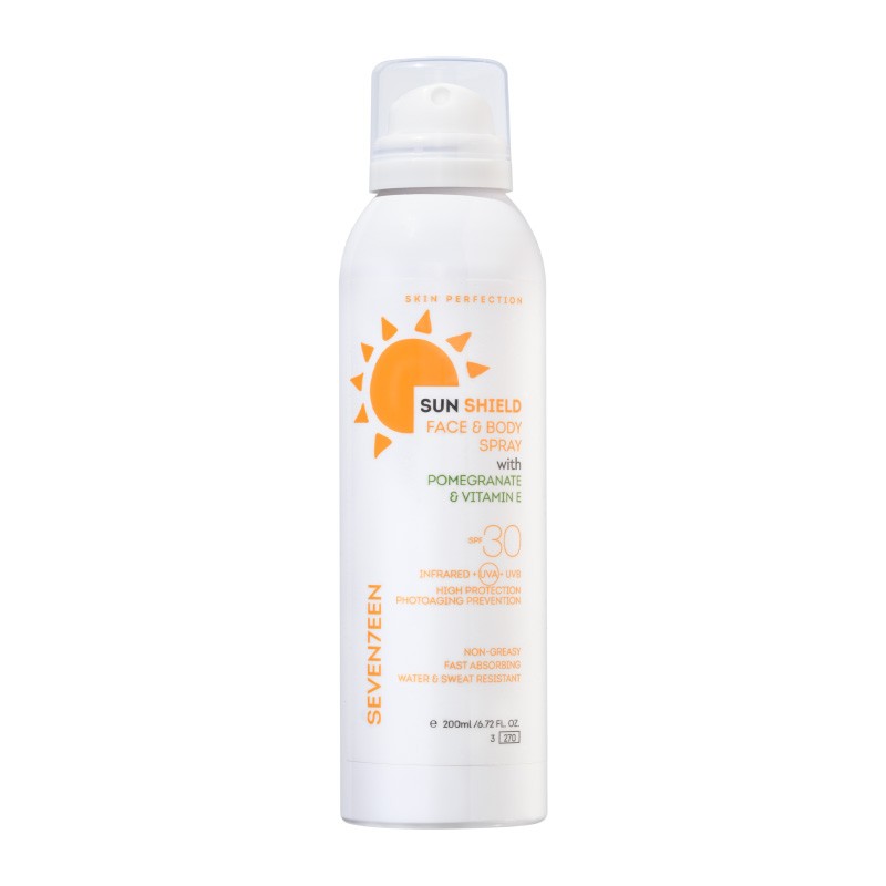 SEVENTEEN ΑΝΤΗΛΙΑΚΟ ΣΠΡΕΪ ΠΡΟΣΩΠΟΥ ΚΑΙ ΣΩΜΑΤΟΣ SPF30 200ML