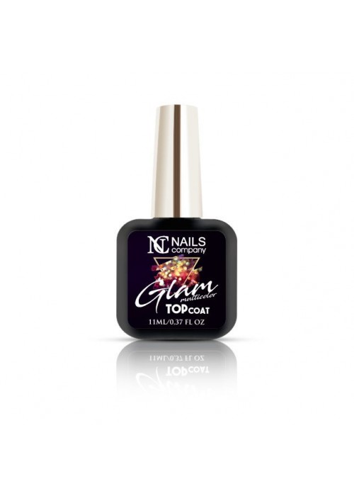 NC NAILS TOP COAT MULTICOLOUR 11ML