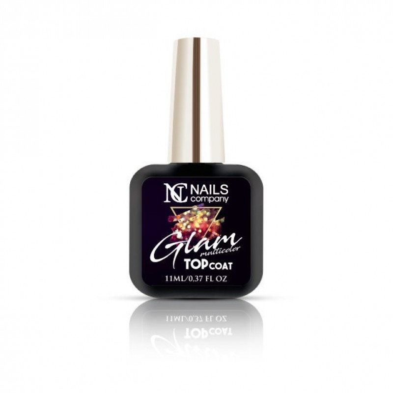 NC NAILS TOP COAT MULTICOLOUR 11ML