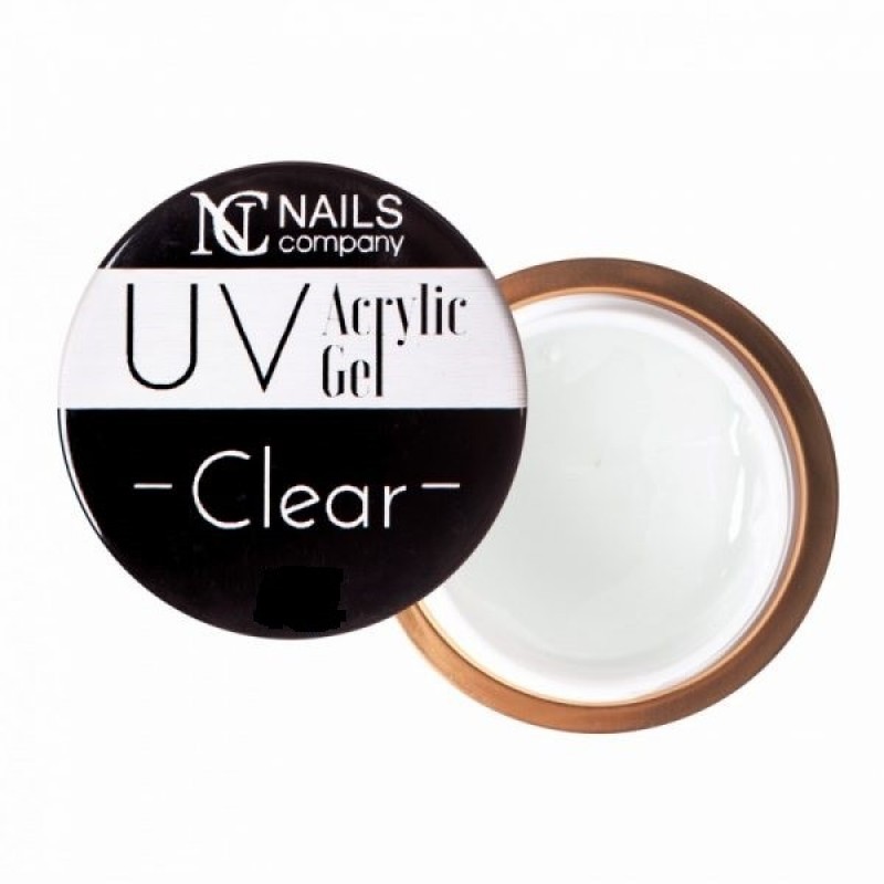 NC NAILS ACRYLIC GEL UV CLEAR 50GR