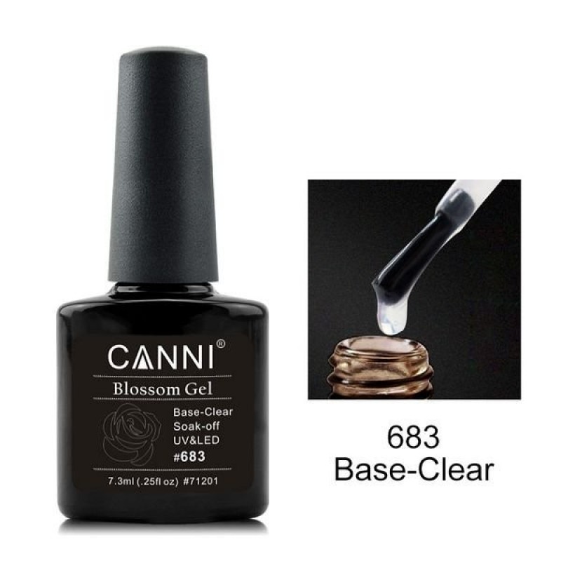 CANNI NAIL HYBRID BLOSSOM GEL N.683 BASE CLEAR