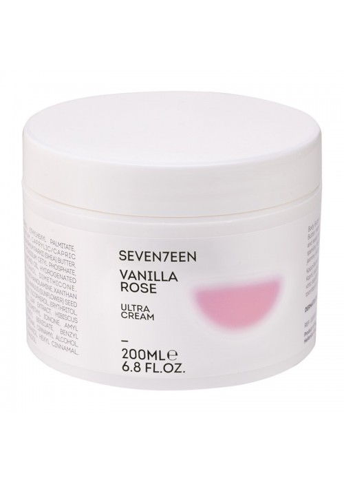 SEVENTEEN BODY BUTTER VANILLA ROSE ULTRA CREAM 200ML