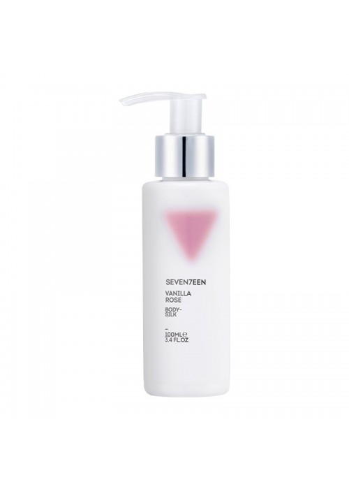 SEVENTEEN VANILLA ROSE BODY SILK 100ML