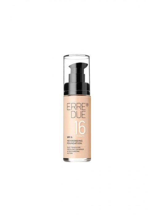 ERRE DUE NEVERENDING FOUNDATION 16HRS SPF15 N.01 PORCELAIN