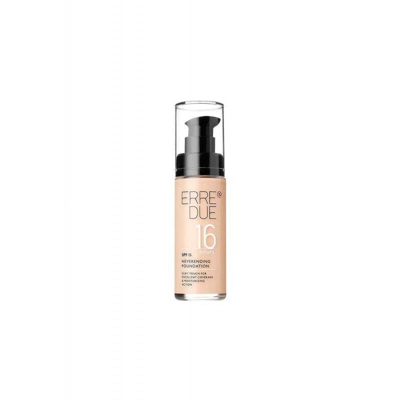 ERRE DUE NEVERENDING FOUNDATION 16HRS SPF15 N.01 PORCELAIN