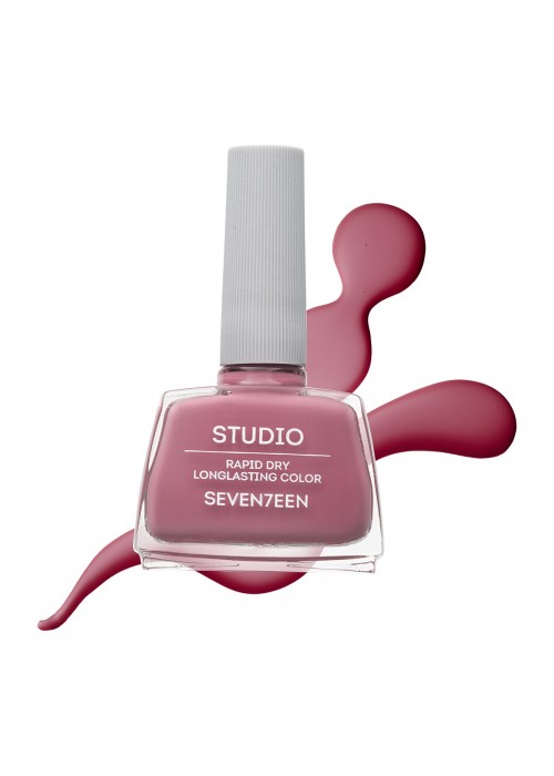 SEVENTEEN STUDIO RAPID DRY LONGLASTING COLOR NAIL N.136 12ML