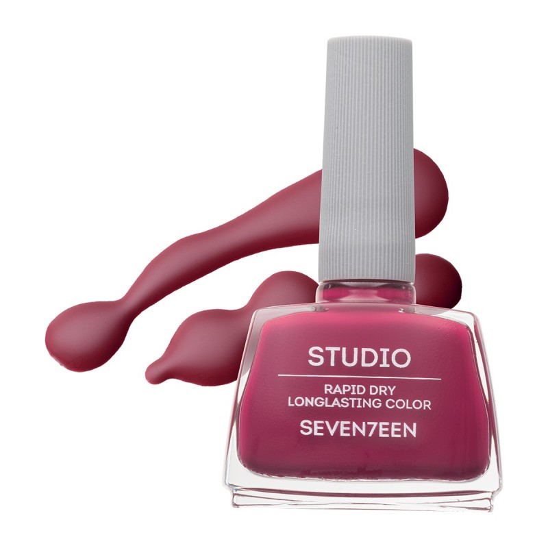 SEVENTEEN STUDIO RAPID DRY LONGLASTING COLOR NAIL N.138 12ML