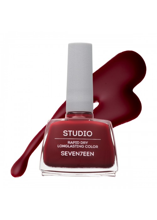 SEVENTEEN STUDIO RAPID DRY LONGLASTING COLOR NAIL N.142 12ML