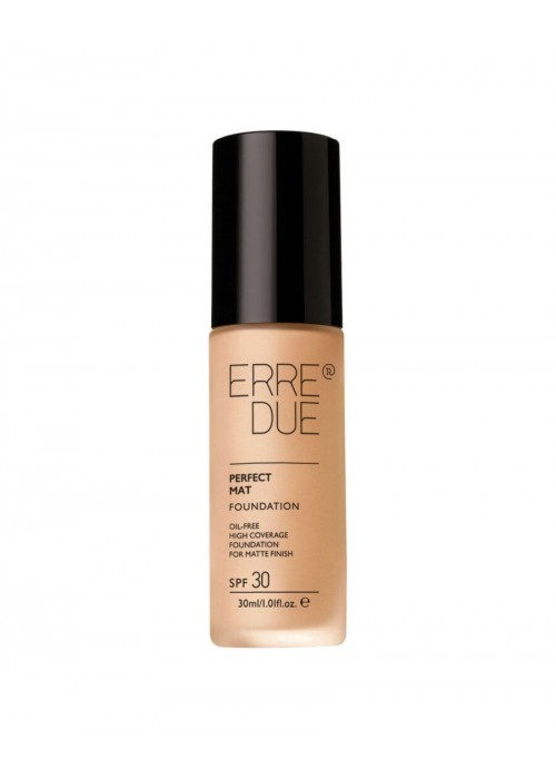 ERRE DUE PERFECT MAT FOUNDATION SPF30 N.04A WARM NUDE