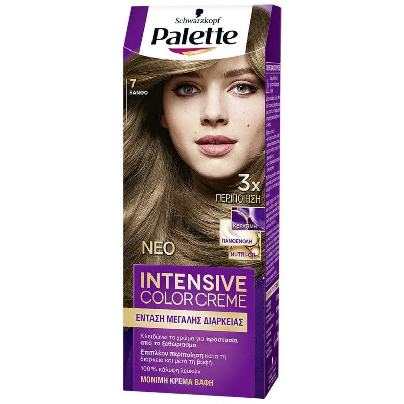 SCHWARZKOPF PALETTE SEMI-SET N.7 ΞΑΝΘΟ 110ML