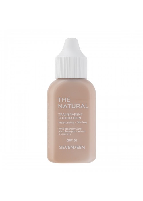 SEVENTEEN THE NATURAL TRANSPARENT FOUNDATION SPF20 N.2