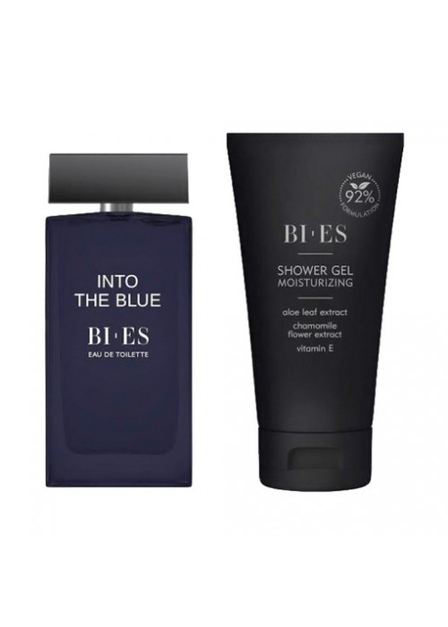 BI-ES INTO THE BLUE FOR MEN - EAU DE TOILETTE MAN 90 ML AND SHOWER GEL 150ML