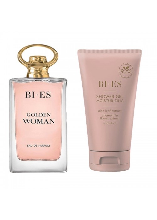 BI-ES GOLDEN SET FOR WOMAN - EAU DE PARFUM 90 ML AND SHOWER GEL 150ML