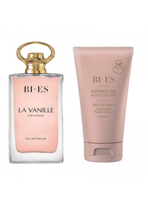 BI-ES LA VANILLE FOR WOMEN - EAU DE PARFUM WOMAN 90ML AND SHOWER GEL 150ML