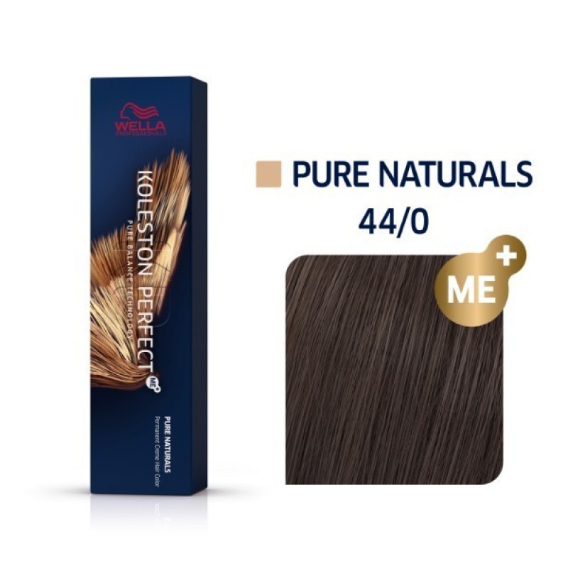 WELLA KOLESTON PERFECT PURE NATURALS N.44/0 ΚΑΣΤΑΝΟ ΕΝΤΟΝΟ ΦΥΣΙΚΟ 60ML