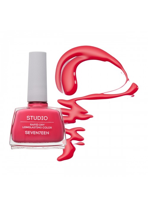 SEVENTEEN STUDIO RAPID DRY LONGLASTING COLOR NAIL N.156 12ML