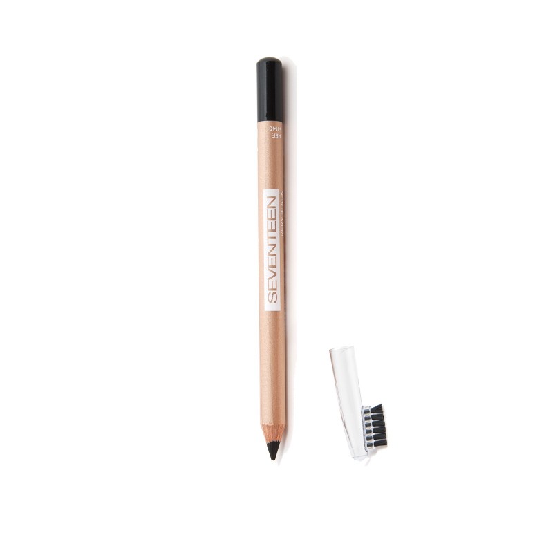 SEVENTEEN LONGSTAY EYEBROW SHAPER PENCIL N.4 VERY BLACK