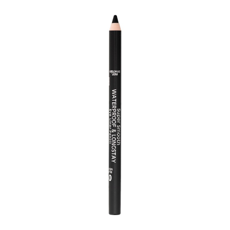 SEVENTEEN SUPERSMOOTH WATERPROOF EYELINER PENCIL N.01 BLACK VELVET