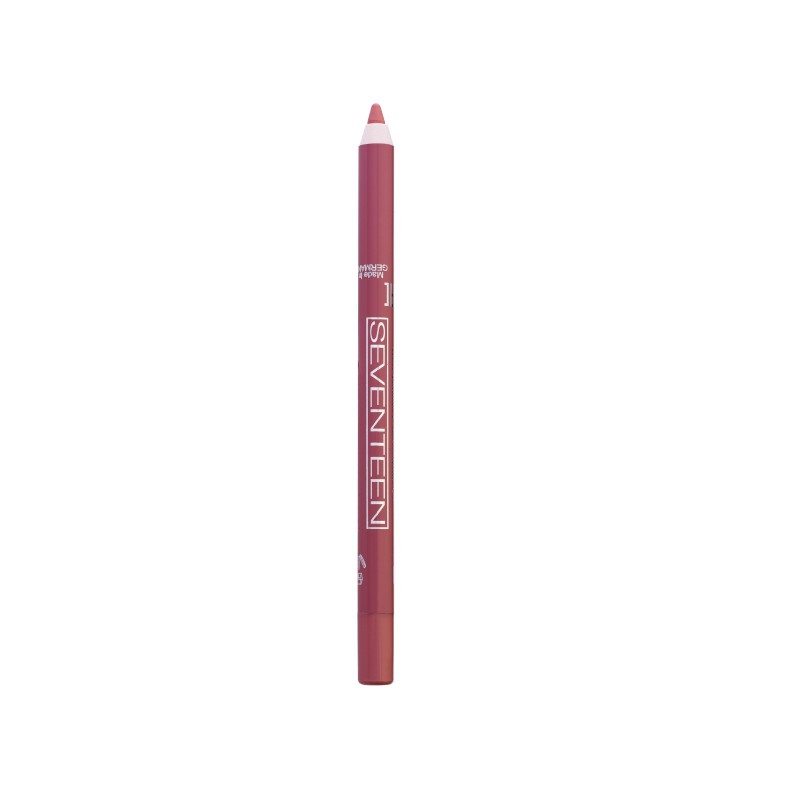 SEVENTEEN SUPERSMOOTH WATERPROOF LIPLINER PENCIL N.07 LIGHT CRANBERRY