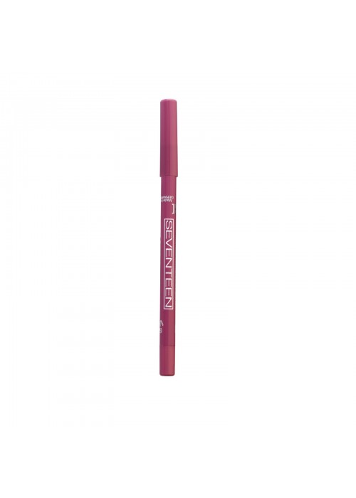 SEVENTEEN SUPERSMOOTH WATERPROOF LIPLINER PENCIL N.12 ROSY PLUM