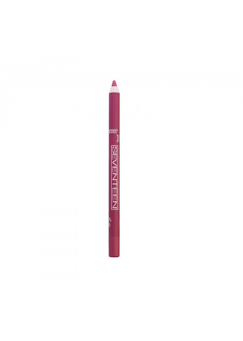 SEVENTEEN SUPERSMOOTH WATERPROOF LIPLINER PENCIL N.12 ROSY PLUM