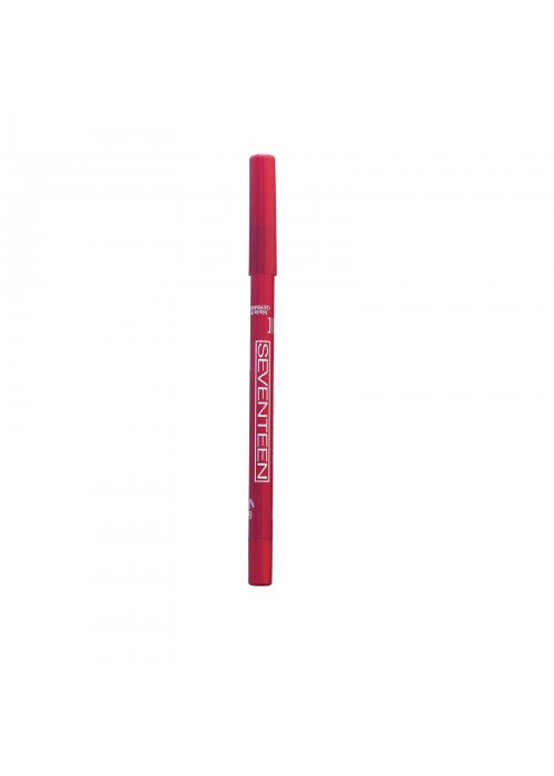 SEVENTEEN SUPERSMOOTH WATERPROOF LIPLINER PENCIL N.14 PURE RED