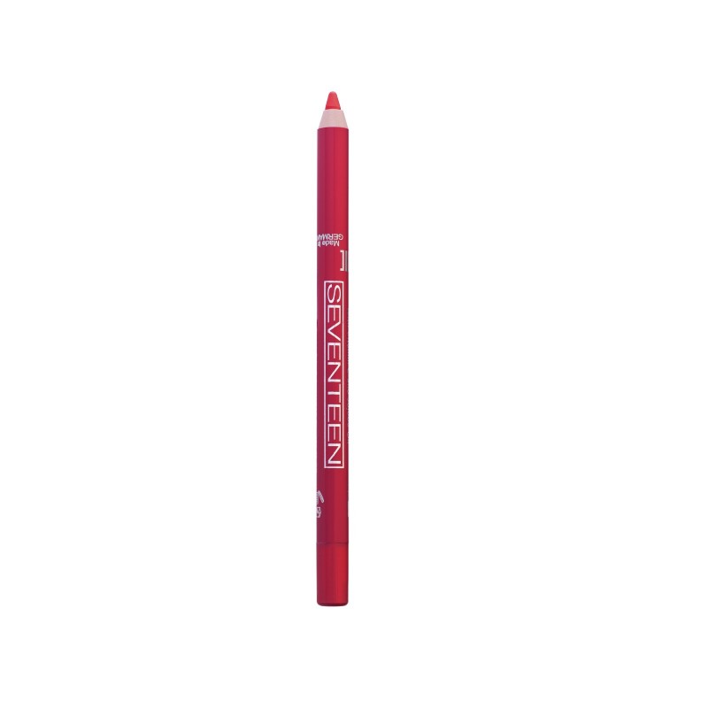 SEVENTEEN SUPERSMOOTH WATERPROOF LIPLINER PENCIL N.14 PURE RED