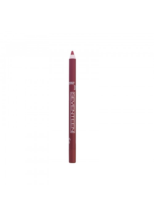 SEVENTEEN SUPERSMOOTH WATERPROOF LIPLINER PENCIL N.15 BLOOD RED