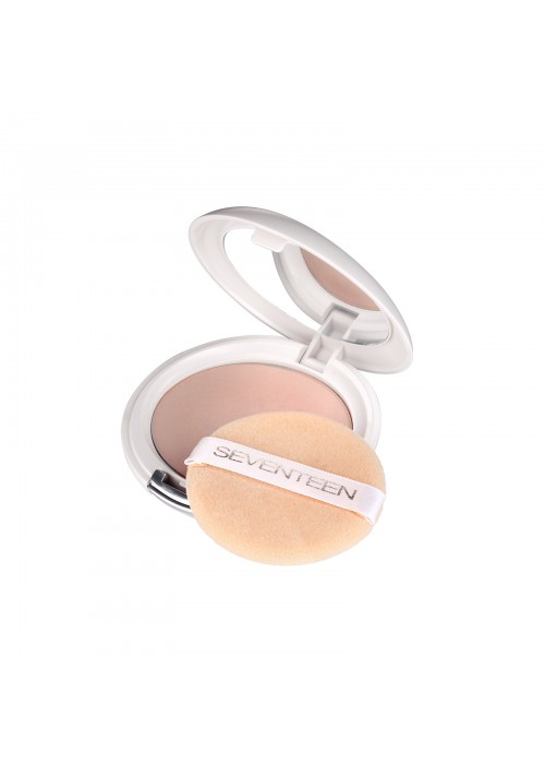 SEVENTEEN NATURAL SILKY COMPACT POWDER N.3 CARAMEL