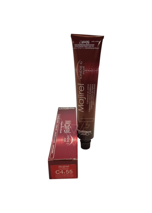 LOREAL MAJIREL COLOR MAJIROUGE N.C4.55 ΚΑΣΤΑΝΟ ΒΑΘΥ ΑΚΑΖΟΥ 50ML