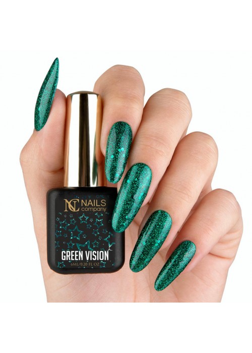 NC NAILS RISING STARS GREEN VISION 6ML
