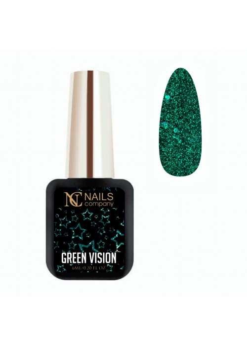 NC NAILS RISING STARS GREEN VISION 6ML