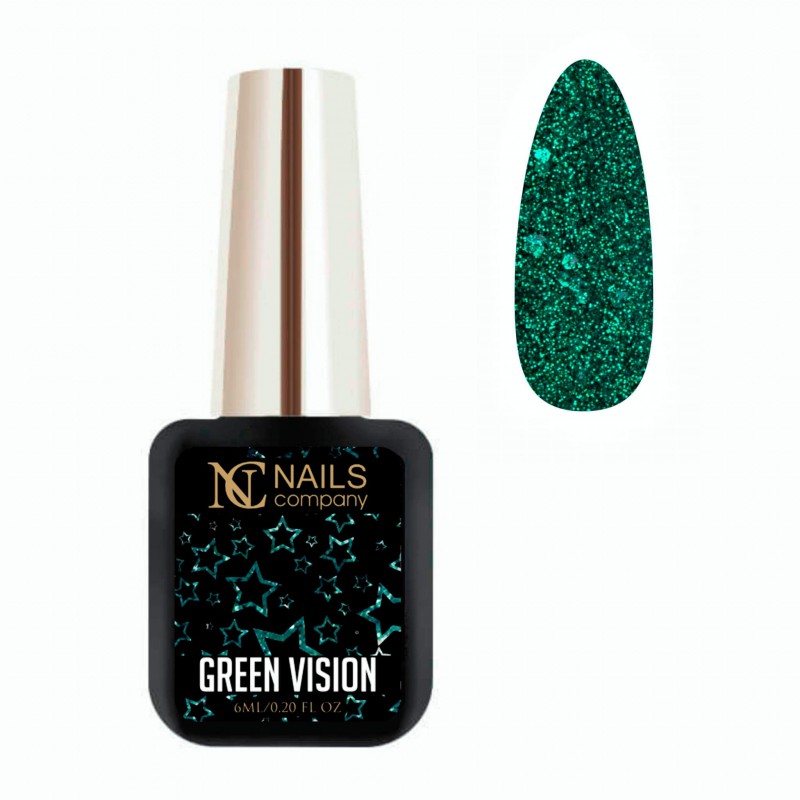 NC NAILS RISING STARS GREEN VISION 6ML