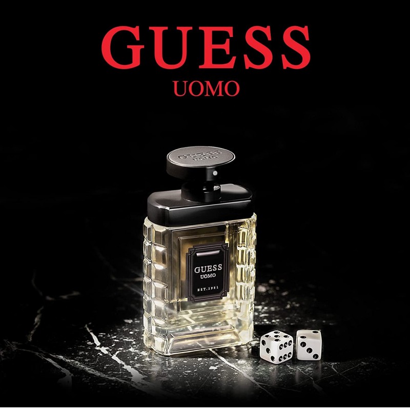 GUESS UOMO MEN EAU DE TOILETTE 100ML