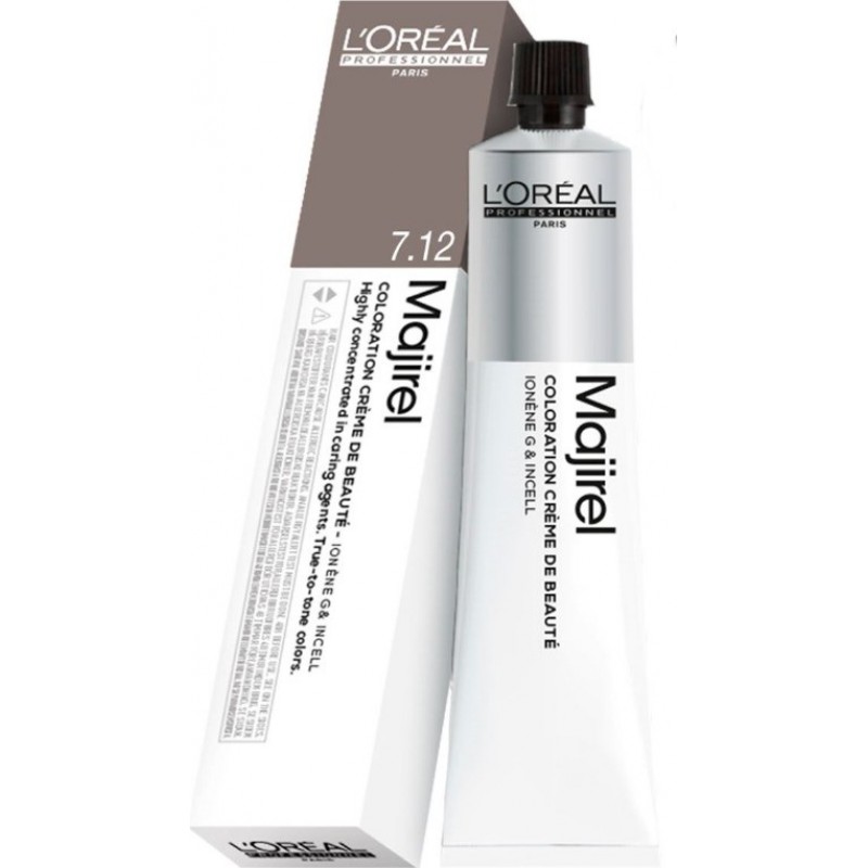 LOREAL MAJIREL COLOR N.7.12 BLOND ASH IRISE 50ML