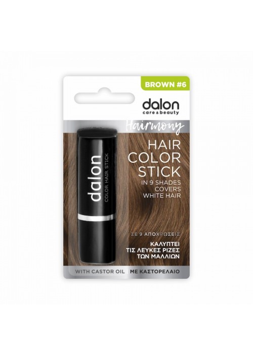 DALON HAIRMONY COLOR STICK No6 BROWN