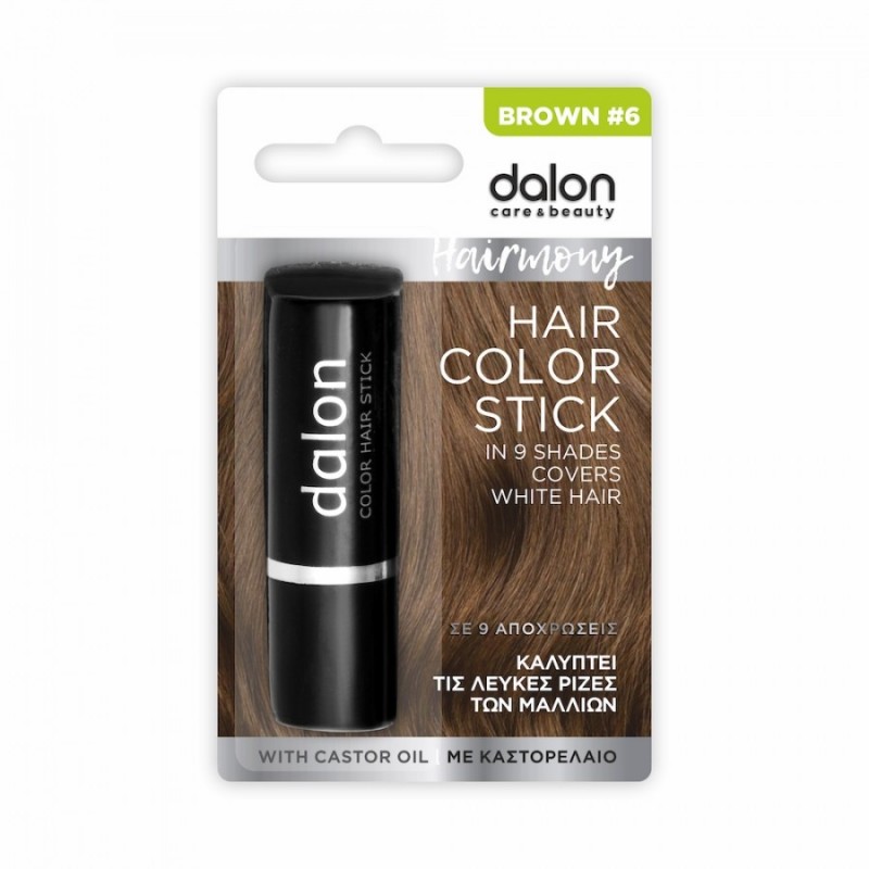 DALON HAIRMONY COLOR STICK No6 BROWN
