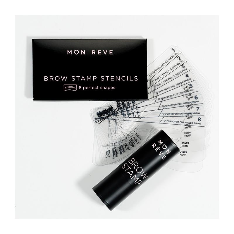 MON REVE BROW STAMP AND 8 STENCILS N.4 COCOA