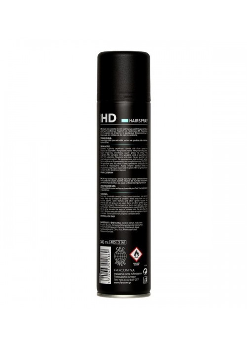 FARCOM HD KERATIN ΛΑΚ ΜΑΛΛΙΩΝ ΕΞΤΡΑ ΔΥΝΑΤΗ 300ML