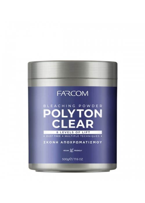 FARCOM POLYTON CLEAR ΝΤΕΚΑΠΑΖ 500GR (VEGAN FRIENDLY)