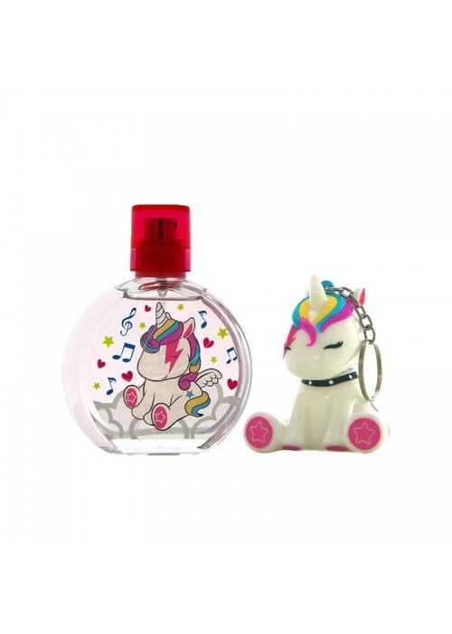 AIRVAL MY UNICORN EDT ΠΑΙΔΙΚΟ ΣΕΤ 50ML EAU DE TOILETTE + LIP GLOSS + ΑΛΥΣΙΔΑ ΚΛΕΙΔΙΩΝ