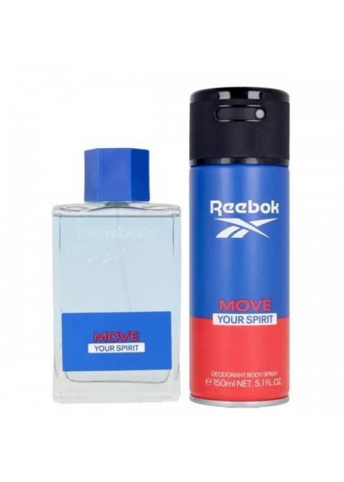 REEBOK MOVE YOUR SPIRIT SET EDT 100ML+BODY SPRAY 150ML