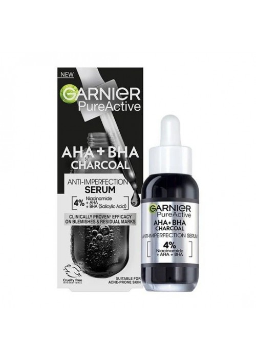 GARNIER PURE ACTIVE CHARCOAL ΟΡΟΣ ΚΑΤΑ ΤΩΝ ΑΤΕΛΙΩΝ 30ML