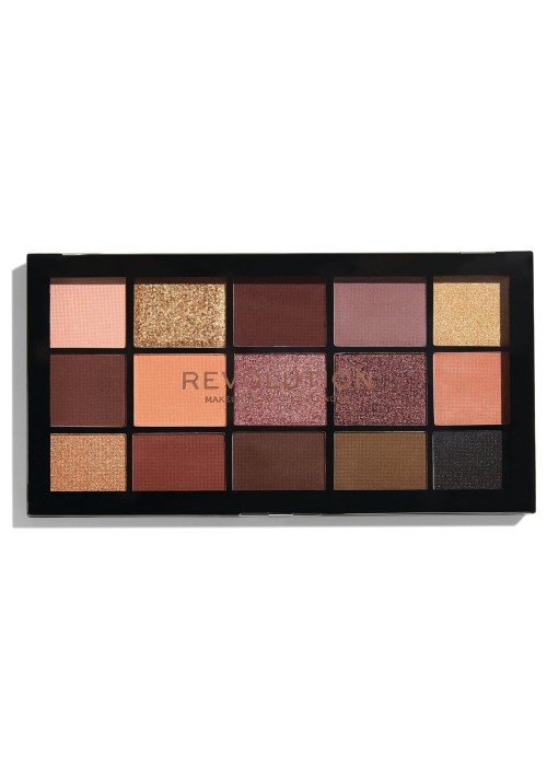 REVOLUTION RELOADED VELVET ROSE PALETTE 15ΧΡΩΜΑΤΑ