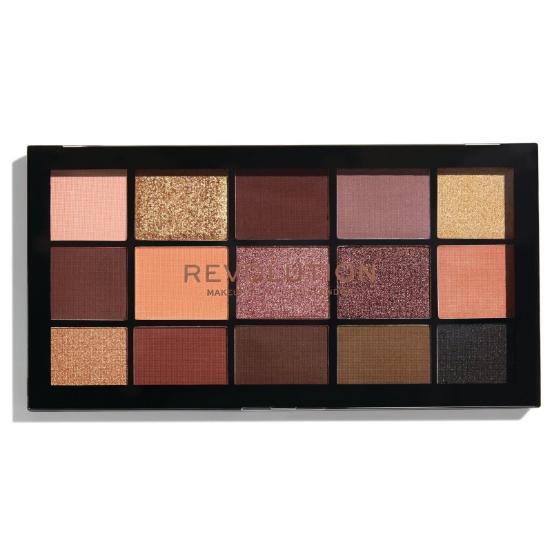 REVOLUTION RELOADED VELVET ROSE PALETTE 15ΧΡΩΜΑΤΑ